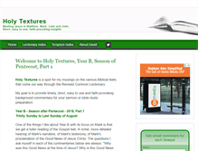 Tablet Screenshot of holytextures.com